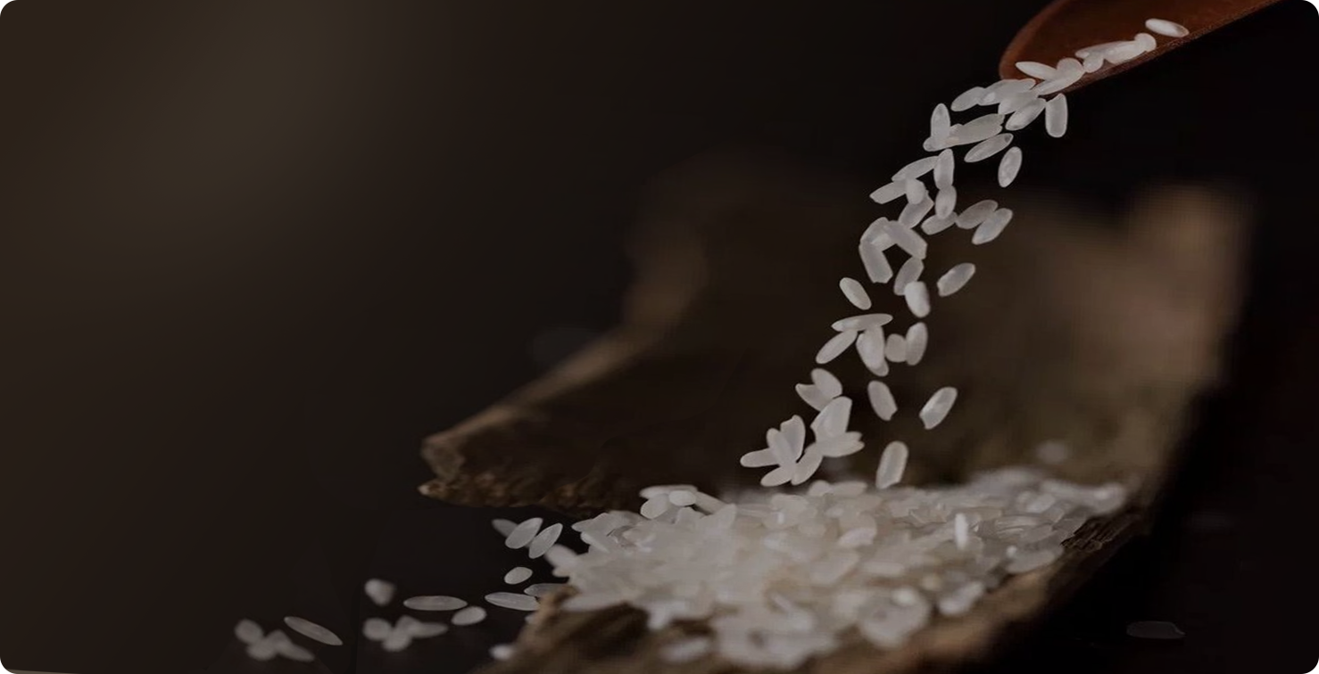 HEAR THE VOICE OF HOME IN THE WHISPER OF EVERY GRAIN OF RICE